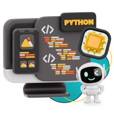 Мой первый сайт с мозгами: Python + AI - КИБЕРшкола программирования для детей, компьютерные курсы для школьников, начинающих и подростков - KIBERone г. Прохладный