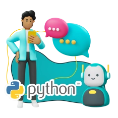 Умный чат-бот на Python на Telegram - КИБЕРшкола программирования для детей, компьютерные курсы для школьников, начинающих и подростков - KIBERone г. Прохладный